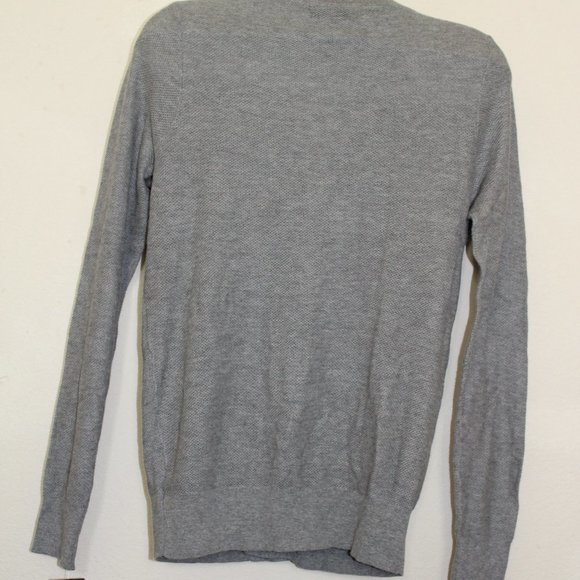 Mossimo Men's Cardigan Sweater Gray, Size: S - Picture 2 of 3